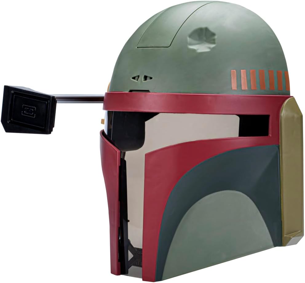 STAR WARS Boba Fett Electronic Mask with Sound Effects, Toys for 5 Year Old Boys and Girls