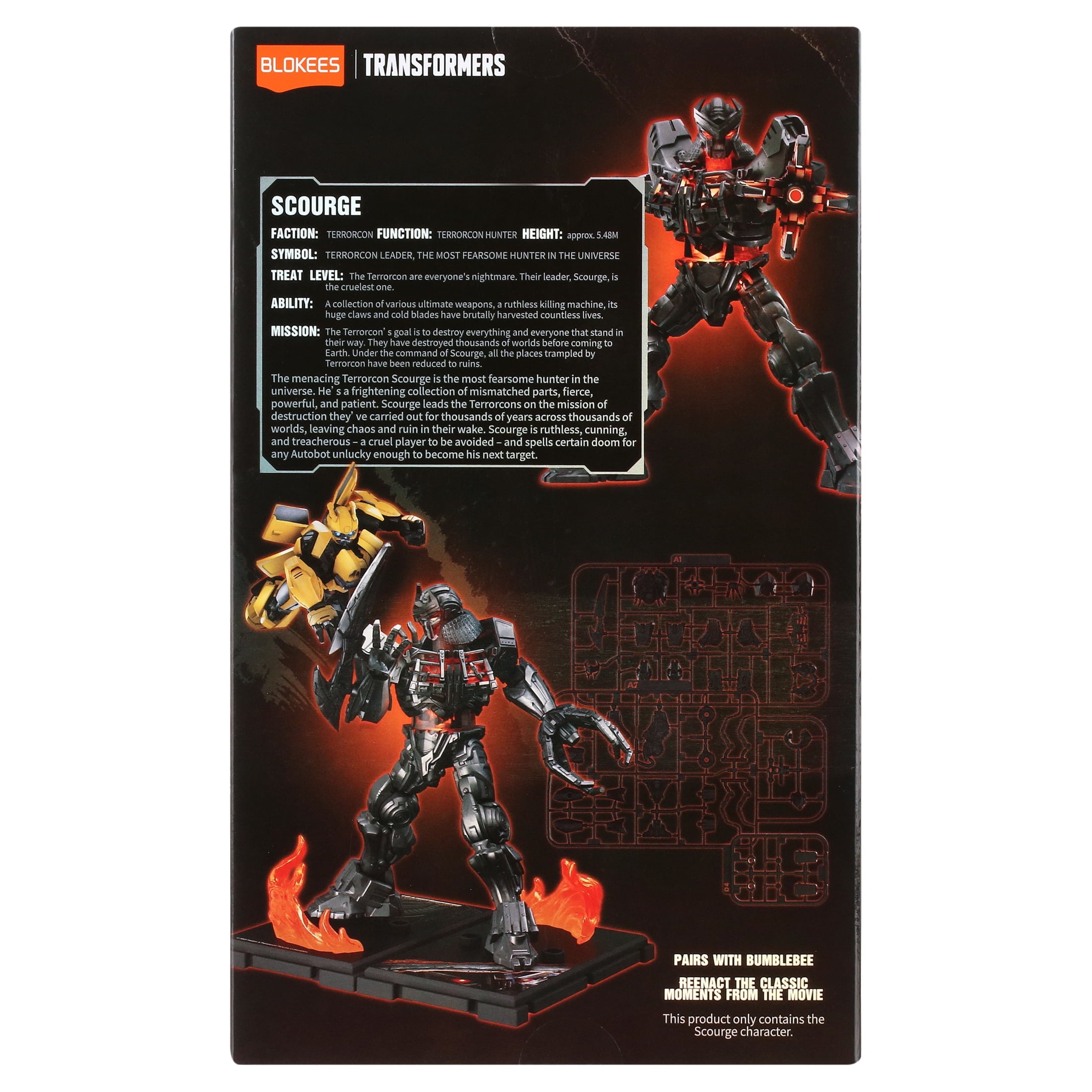 Blokees Transformers Classic Figure 03 Scourge