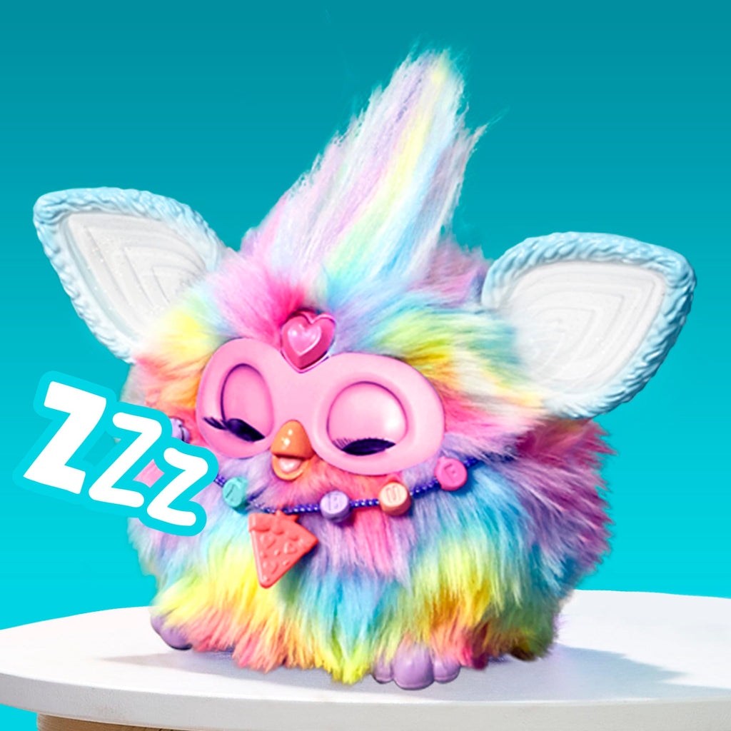 Furby Purple, 15 Fashion Accessories, Interactive Plush Toys for 6 Year Old Girls & Boys & Up, Voice Activated Animatronic