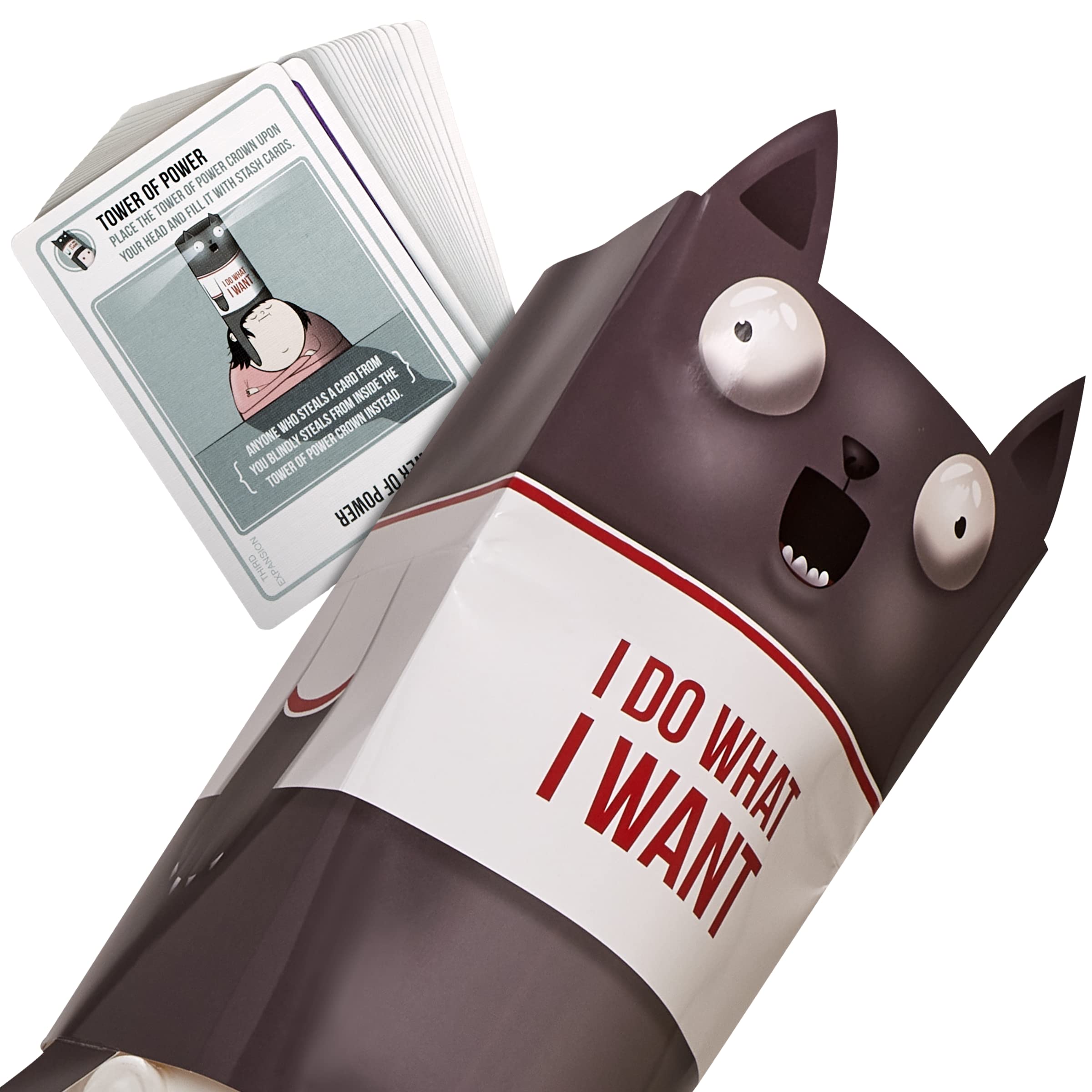 Exploding Kittens Original Edition - 2-5 Players - Ages 7+ - 15 Minutes to Play - High Stakes Card Game - Party Game, Family Game Night, Kid and Adult Card Game