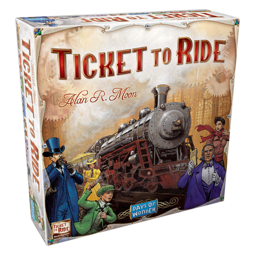 Asmodee Ticket to Ride Board Game (2025 Refresh) - A Cross-Country Train Adventure for Friends and Family, Strategy Game for Kids & Adults, Ages 8+, 2-5 Players, 30-60 Minute Playtime